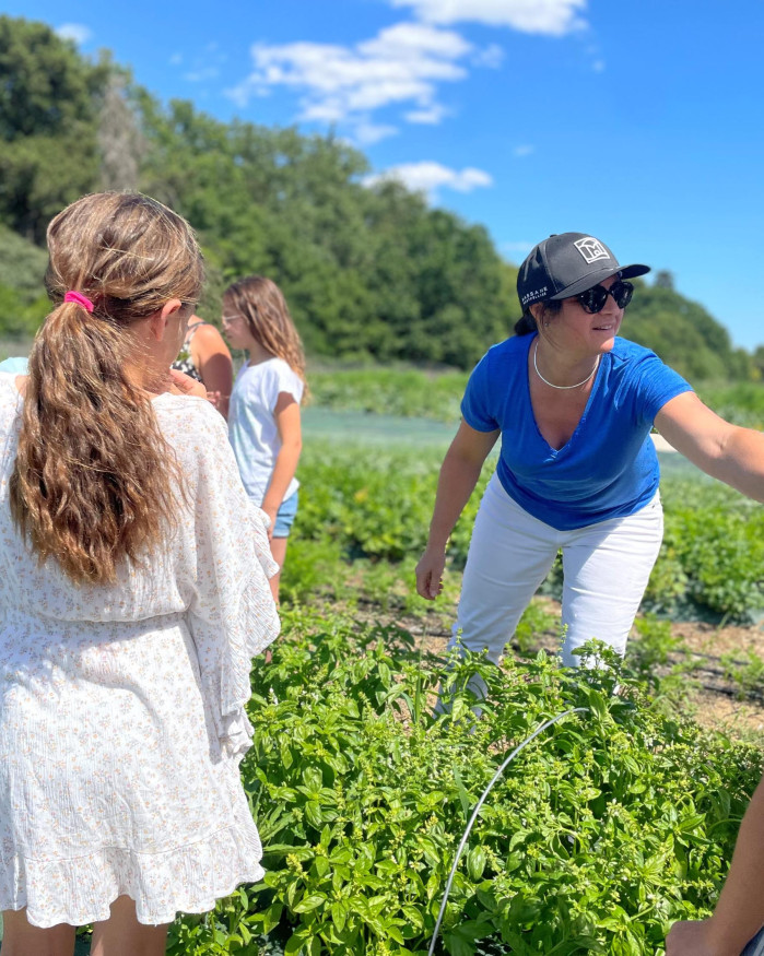 VISITE GUIDEE DE NOTRE POTAGER